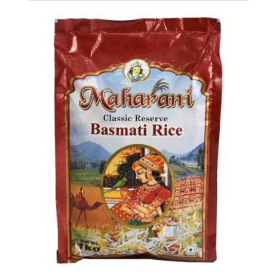 Maharani Basmati Rice 5Kg ข้าวยอดฮิต ของอินเดีย ข้าวบาสมาติ กิโลกรัม - No Preservative and Artificia