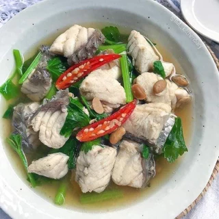 ปลากระพงหั่นชิ้น 1Kg. (NW50-60%) 🐟 🏆ราคาดีมาก รับตรงโรงงานผลิต💥 🚛เหมาค่าส่ง ฟรีกล่องโฟม!! ทุกจังหวัดทั่วไทย🎉 ปลากระพง