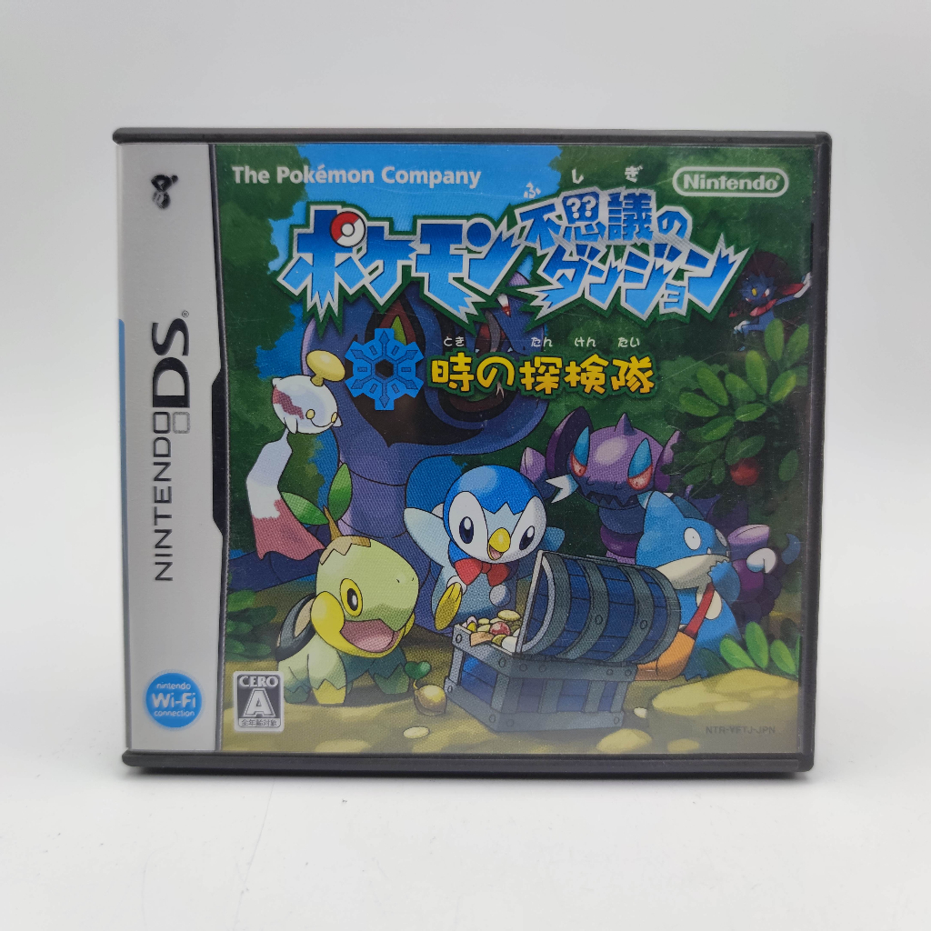 Pokemon Fushigi no Dungeon: Toki no Tankentai Nintendo DS NDS เล่นได้ปกติ