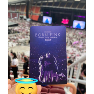 (สะสม)บัตรแข็ง Born pink บัตรblack pink บัตรแข็ง blackpink บัตร Encore