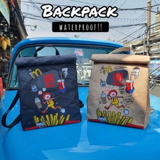 🎒กระเป๋าเป้ทรงถุงพับ(กันน้ำ)ไซส์ใหญ่🎒