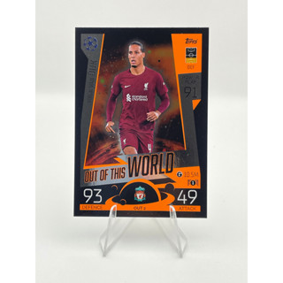 การ์ดฟุตบอล OUT OF THIS WORLD - TOPPS MATCH ATTAX EXTRA 2022/23