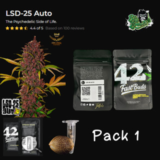 เมล็ดกัญชา LSD-25 Auto - Fastbuds - Fastbuds แพ็ค1เมล็ด