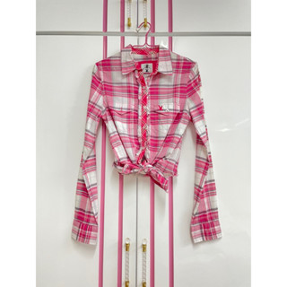 Tartan shirt เสื้อเชิ้ต ลายสก็อต CC-OO S