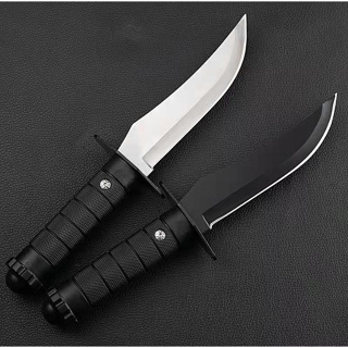 KNIFE Y318 มีดเดินป่าด้ามตรง มีดพกพา 11.5 นิ้ว- มีดแคมป์ปิ้ง ฟรีซองเก็บมีดอย่างดี