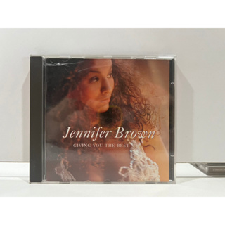 1 CD MUSIC ซีดีเพลงสากล Giving You TheBest Jennifer Brown (G9G79)