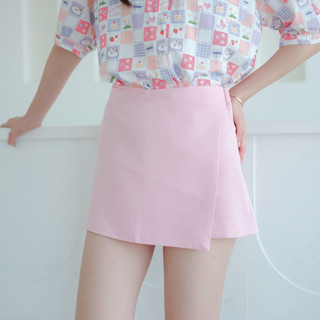 15-274 Zara Pink Wrap Shorts - 2 ไซส์