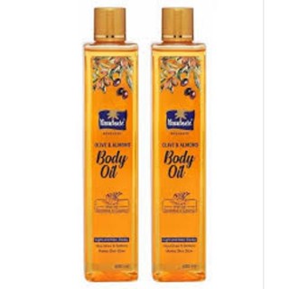 Parachute olive and almond body oil Parachute น้ำมันมะกอกผสมอัลมอนด์ 100ml