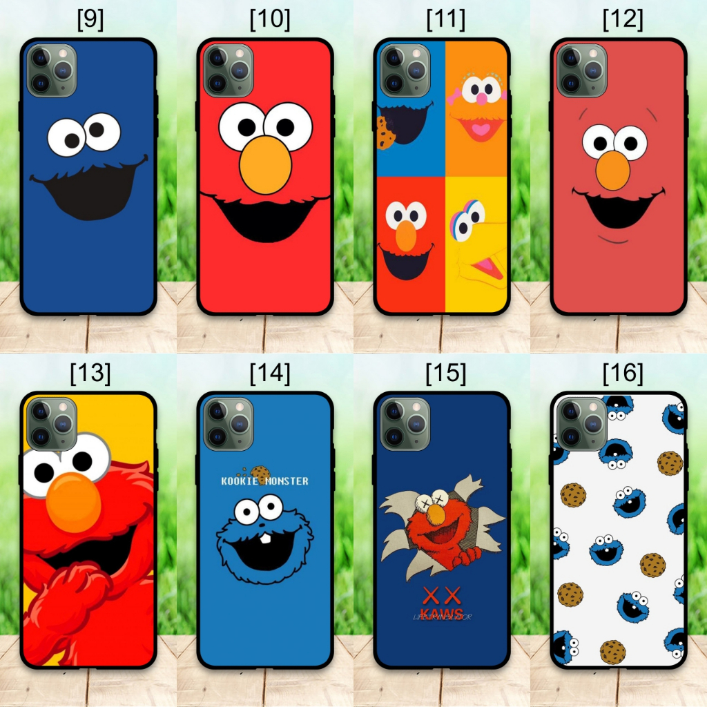 Xiaomi Redmi Note 4 6 7 8 9 9s 10 11 12 Case Cookie Monster