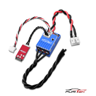 FURITEK MOMENTUM V2 20A/40A BRUSHLESS SENSORLESS ESC AND BLUETOOTH FOR DRIFT/RACE (WITH ALUMINUM BLUE CASE) FUR-2168