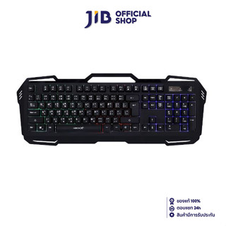 KEYBOARD (คีย์บอร์ด) ARROW X YDK-AK-400 (RUBBER DOME) (RAINBOW LED) (EN/TH)