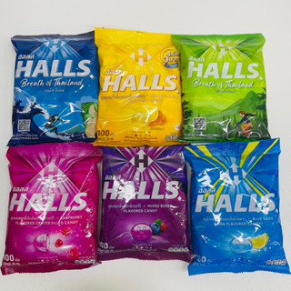 Halls ลูกอมฮอลล์ 100 เม็ด