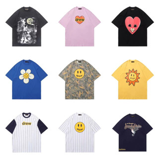 【Lemon】เสื้อยืด Drew House 1:1Tags 23SS เกรดoriginal ใส่ได้ทั้งชายและหญิง