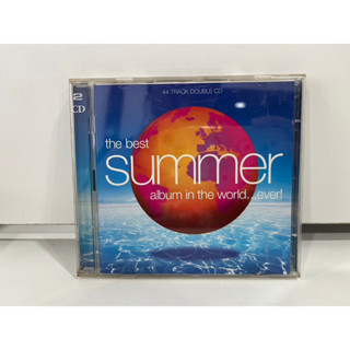 2 CD MUSIC ซีดีเพลงสากล     the best summer album in the world ever    (K1H10)