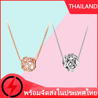 (การจัดส่งไทย) ของแทั 100% แพนโดร่า สร้อยคอ pandora Necklace jewelry Hollow galaxy ZT0128 สร้อยคอ women silver 925