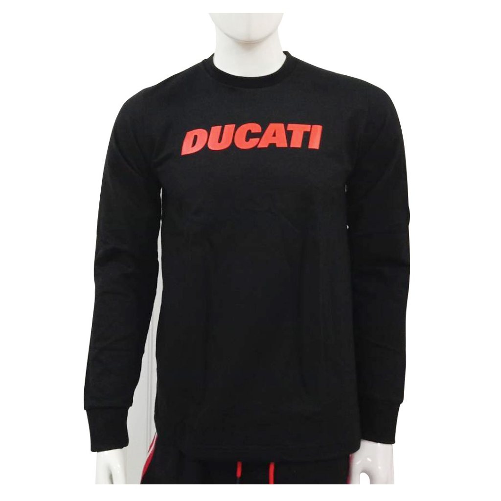 DUCATI Swetter เสื้อแขนยาวดูคาติ ลิขสิทธิ์แท้ DCT52 048 สีดำ