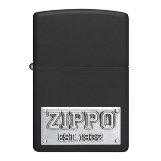 Zippo ไฟแช็กรุ่น 48689  License Plate ของแท้ รับประกันตลอดชีวิต นำเข้าและจำหน่ายโดยตัวแทนจำหน่าย