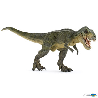 Papo : PPO55027* โมเดลไดโนเสาร์ Green Running T-Rex