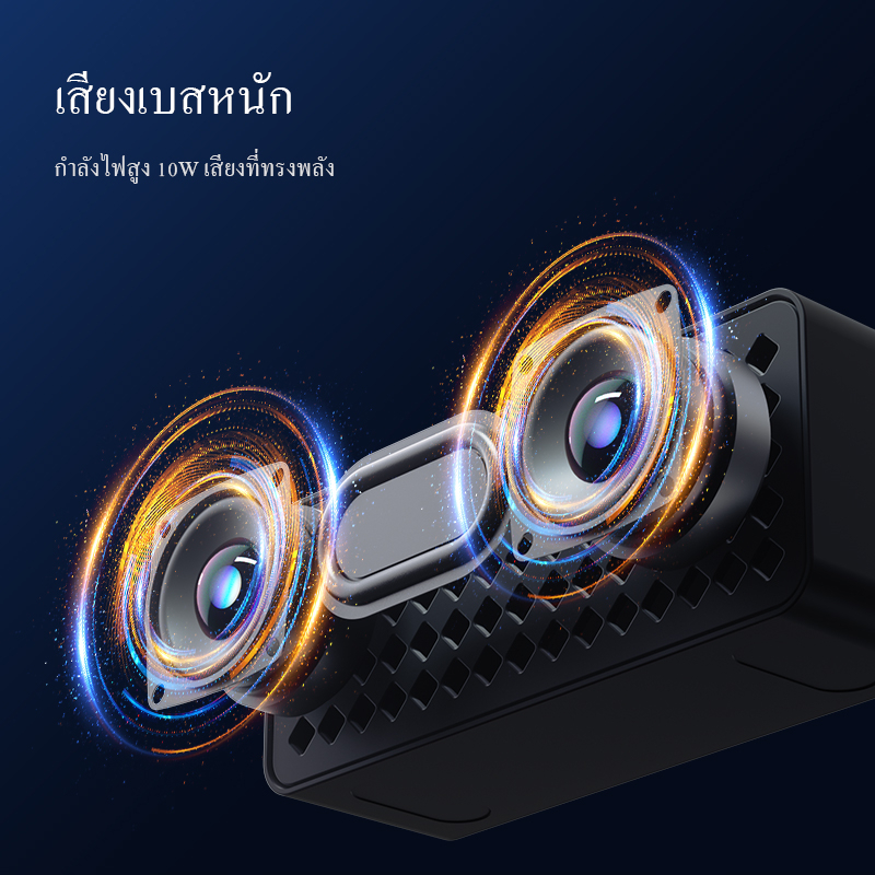 [สินค้าขายดี] VIVAN รุ่น A16 ลำโพง ลำโพงบลูทูธ Bluetooh Speaker บลูทูธ 5.2 รองรับ AUX/TF Card/TWS