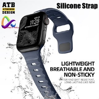 สาย ATB T-BUCKLE Band สำหรับ แอปเปิ้ลวอช Watch ultra / 8 / 7 / 6 / 5 SE 2 ขนาด 38/40/41/42/44/45/49 mm Bands