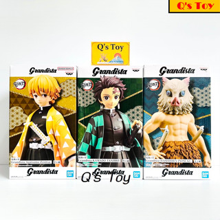 Set ทันจิโร่ &amp; เซนอิทสึ &amp; อิโนะสุเกะ [มือ 1] GRANDISTA ของแท้ -  3 Characters of KIMETSU NO YAIBA GRANDISTA BANPRESTO