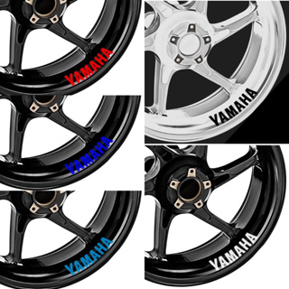 Wheel Motorbike Gloss sticker (Yamaha) สติกเกอร์เนื้อมันเงาติดล้อรถมอเตอร์ไซต์