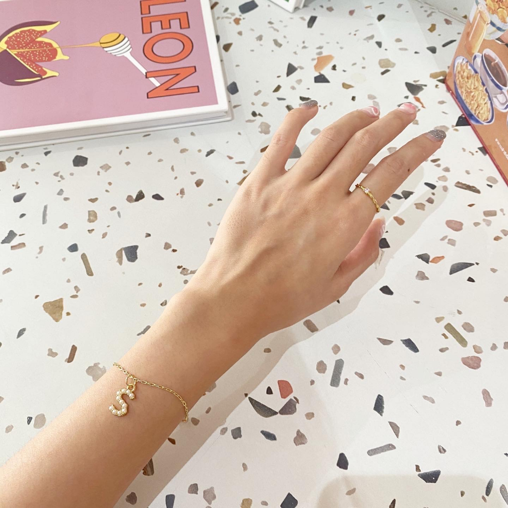 Flat Bracelet สร้อยข้อมือแบบเรียบ ราคา ถูกที่สุด ดีลบีเคเค แกลเลอรีภาพที่ 5