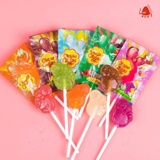 อมยิ้ม อมยิ้มจูปาจุ๊บ Chupa Chups lollipop 9กรัม/แท่ง อมยิ้ม ลูกอมผลไม้ อมยิ้มเท่ๆ อมยิ้มรูปเท้า อมยิ้มผลไม้ ขนมเด็ก