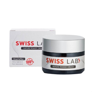 Swiss Lab Cream เนเจอร์พาวเดอร์ครีมบำรุงผิวหน้า ขนาด 30 กรัม