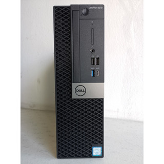 คอมมือสอง Dell Optiplex 5070 SFF CPU Intel Core i7-9700   3.0 GHz  ( Gen 9 ) ฮาร์ดดิสก์ SSD  ลงวินโดว์แท้ พร้อมโปรแกรมพื