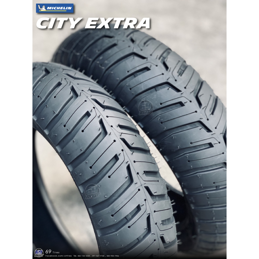 [Michelin] ยาง Michelin City Extra ยางสาย Street use สำหรับล้อ 12-17 นิ้ว