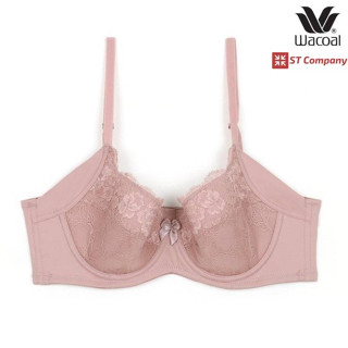 เสื้อใน Wacoal Basic Bra รุ่น WB9912 สีเบจ (BE) 4/5 คัพ เสริมโครง เก็บกระชับทรง เก็บเนื้อข้างๆ ยกทรง วาโก้ ชุดชั้นใน บรา