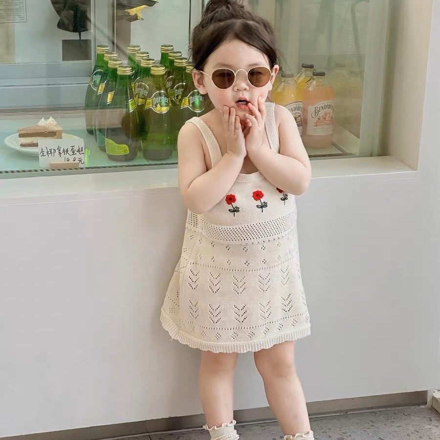เดรสไหมพรมมินิมอล - Minimal rose dress **พร้อมส่ง**