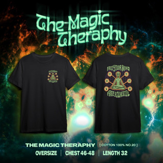 เสื้อโอเวอร์ไซส์ ลายThe Magic Theraphy