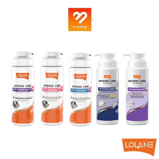 Lolane Intense Care Keratin Serum Shampoo โลแลน อินเทนซ์ แคร์ เคราติน เซรั่ม แชมพู 400ml ยาสระผม สูตรฟื้นบำรุงเส้นผม