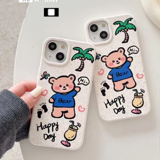 ❤️ส่งของขวัญ❤️ เคสไอโฟน 11 12 13 14 Pro Max การ์ตูน น่ารัก ฤดูร้อน ลูกหมู ความนิยม สไตล์คู่รัก Case for iPhone ป้องกันกา