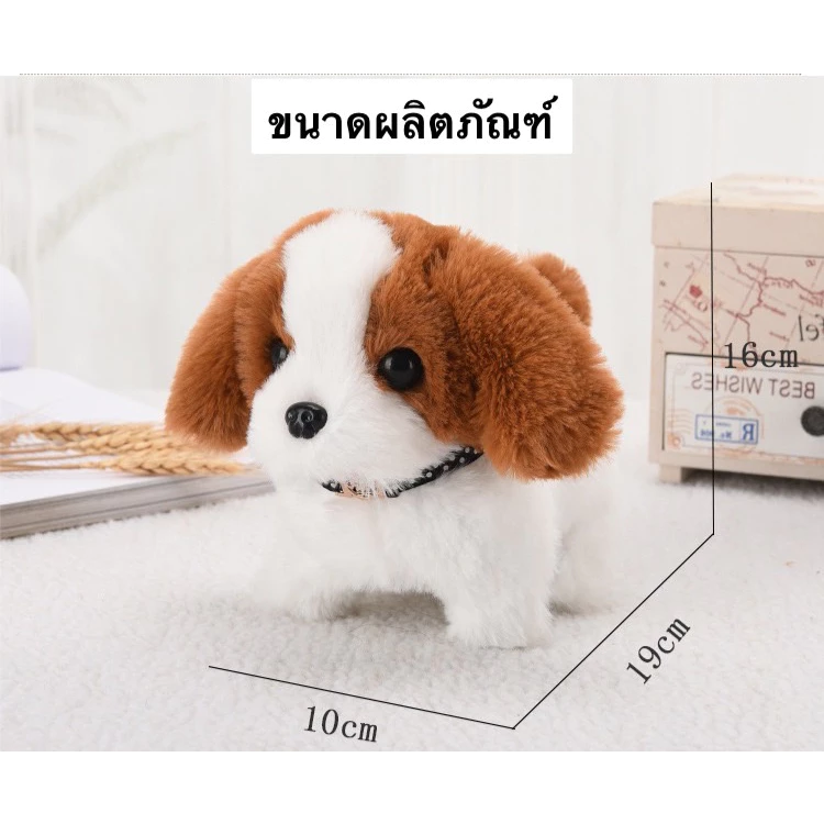 DTX ตุ๊กตาหมาเดินได้ Capybara ของเล่นเด็กมีเสียง thumbnail 9