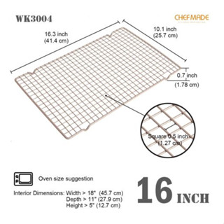 CHEFMADE WK3004 ตะแกรงพักขนมปัง Non-stick