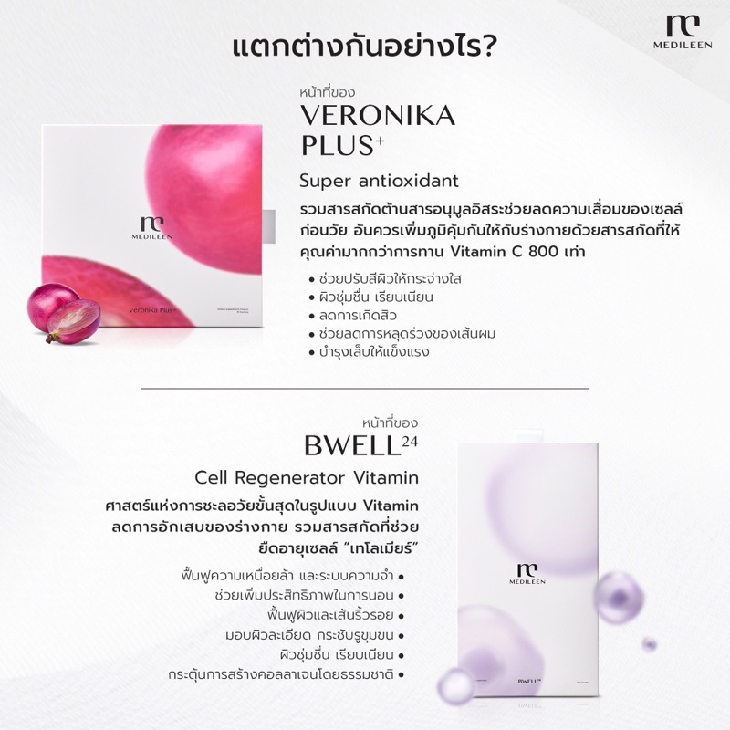 มีเทคนิคให้) มีผลงานวิจัย Bwell24 บีเวล24 หลินส่งไว) ชะลอวัย medileen เมดิลีน บีเวล24 ริ้วรอย Nad เทโลเมียร์ บีเวล bwell