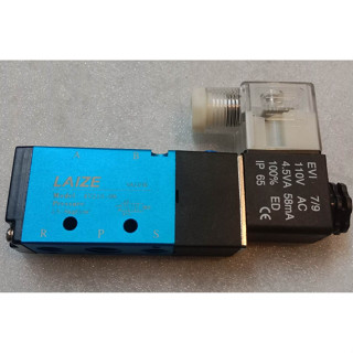 LAIZE Solenoid วาล์ว 4V210-08 แบบ 5 พอร์ต 2 ตำแหน่ง AC110V 4.5 AV 58mA IP 65