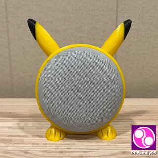 ขาตั้ง Google Nest Mini Stand, Case | Google Home Mini Stand, Case (Gen1, Gen2) หูกระต่ายสีดำ