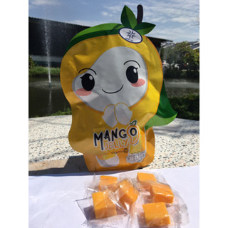 เยลลี่มะม่วง mango jelly ผสม vitamin  C 150 กรัม ต่อซอง