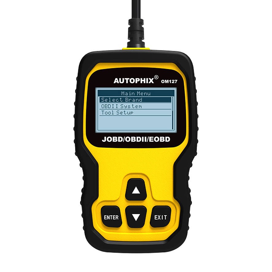 (มีใบกำกับภาษี) AUTOPHIX OM127 (KS1611) เครื่องสแกนเนอร์ OBD2 วิเคราะห์ระบบเครื่องยนต์ (ใช้งานกับรถได้หลายหลายรุ่น)