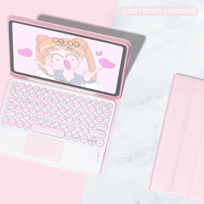 เคสคีย์บอร์ด case keyboard เคส iPad คีย์บอร์ด Air1/2/3/4/5 Pro11 9.7 gen7/8/9/10.2 แท็บเล็ต เคสซิลิโคน เคสคีบอร์ดไอแพด