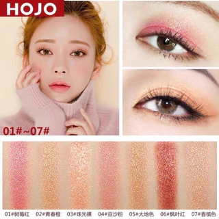 HOJO SMOOTH TEXTURE EYE SHADOW No.8005 อายแชโดว์รูปหัวใจ ตลับสีทอง หรูหราสง่างาม ดุจเจ้าหญิงนะคะ