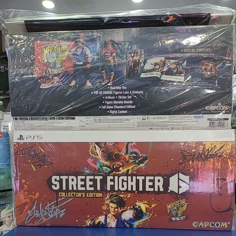 ps5 Street Fighter 6 Collector Edition พร้อมแผ่นเกม