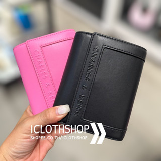 Stitch-Trim Front Flap Wallet  รหัสสินค้า CK6-10770601 size.XS