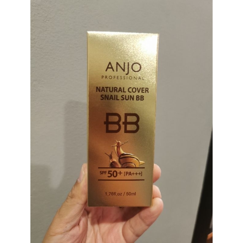 anjo natural cover snail sun bb cream