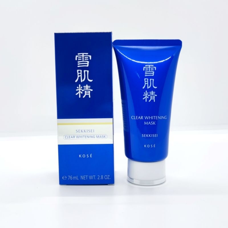 KOSÉ SEKKISEI CLEAR WHITENNING MASK 76 ml. (80 g.) มาส์กดำลอกสิว