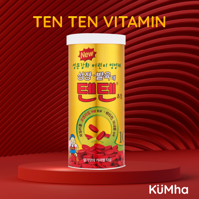 TENTEN VITAMIN วิตามินเทนเทน บำรุงร่างกาย ช่วยเรื่องการเจริญเติบโต เพิ่มความสูง enhypen